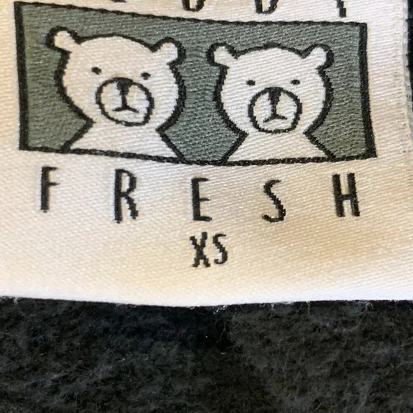 Teddy Fresh Men's HIP Crewneck Sweatshirt Embroidered Streetwear Sweatshirt SZ X - Picture 7 of 11